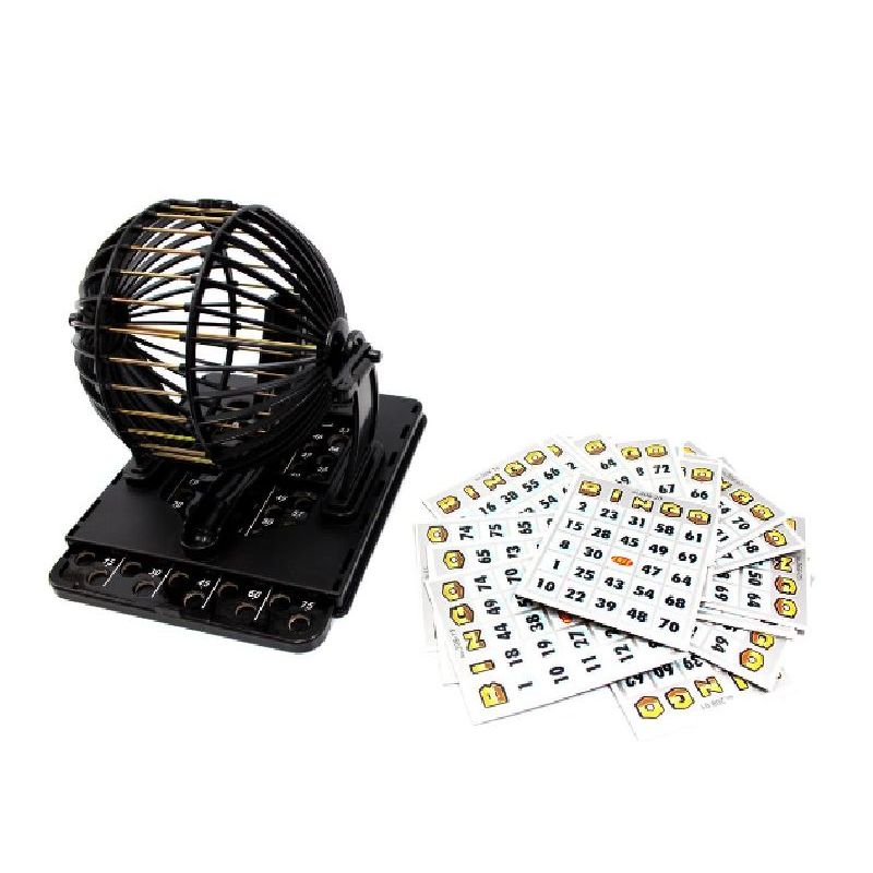 GENERICO - Juego familiar de mesa bingo metálico