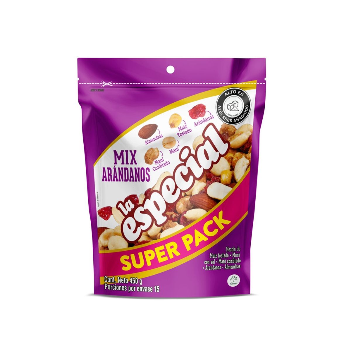 LA ESPECIAL - Mezcla La Especial Mani Y Arandano X 450G