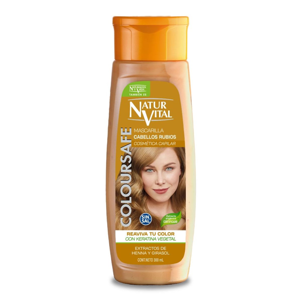 GENERICO - Mascarilla Capilar Naturaleza y Vida Coloursafe X 300Ml