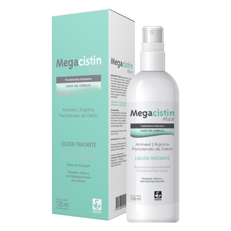 GENERICO - Locion Tratante Megacistin Max X 120Ml.---