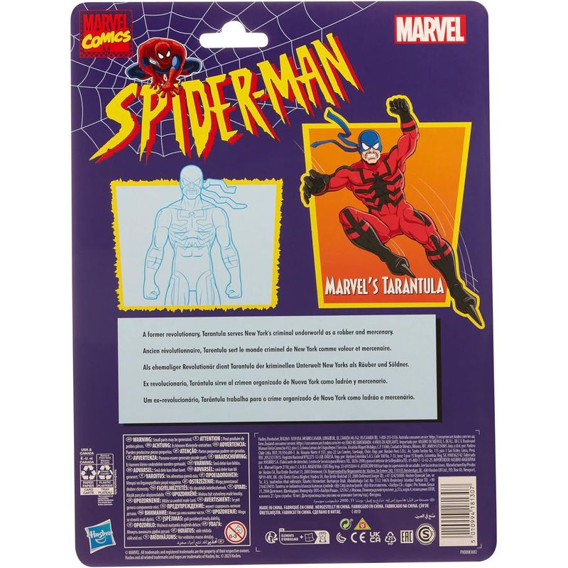 MARVEL - Tarantula Figura De Acción Amazing Spiderman Marvel Legends