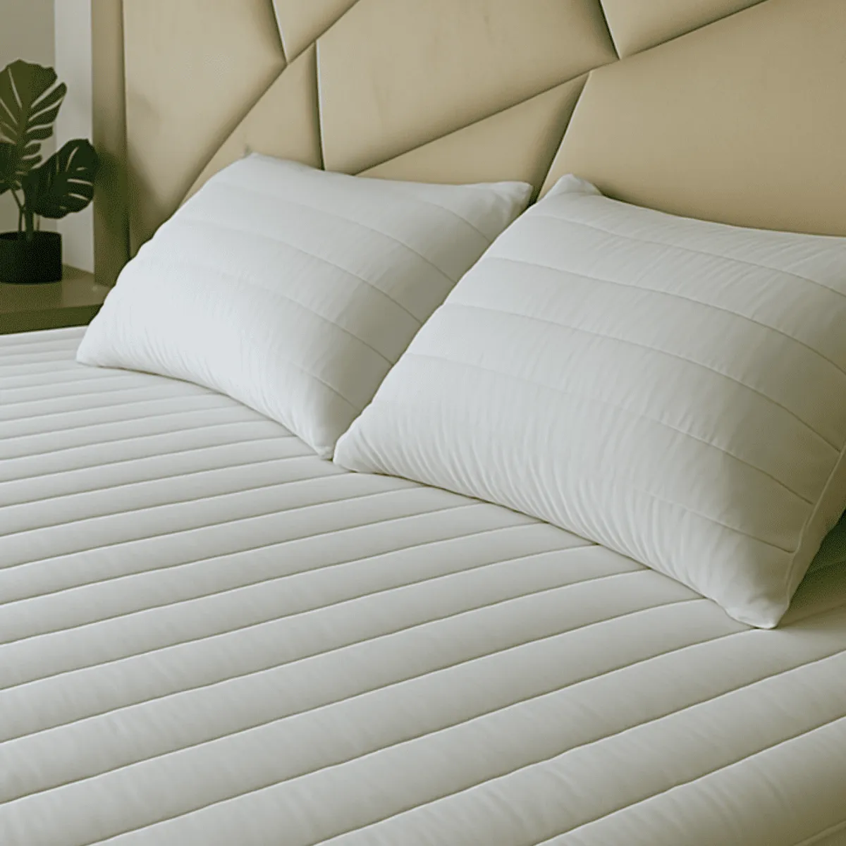 NUBEFLEX - Protector De Colchón 200x200cm Acolchado King Nubeflex