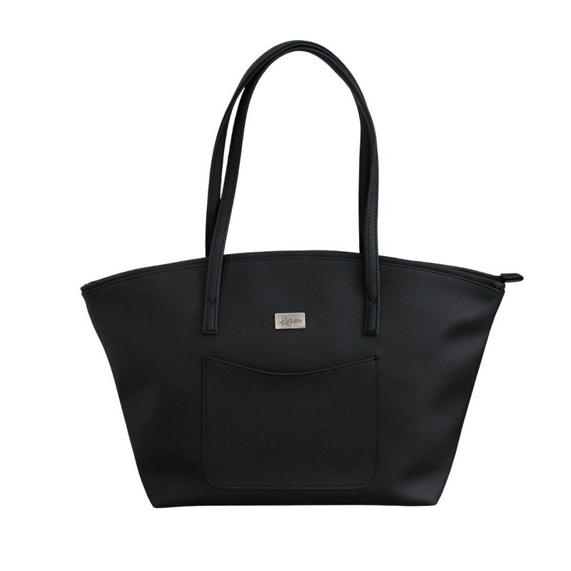 ROSE - Bolso cartera de mujer color negro marca ROSE