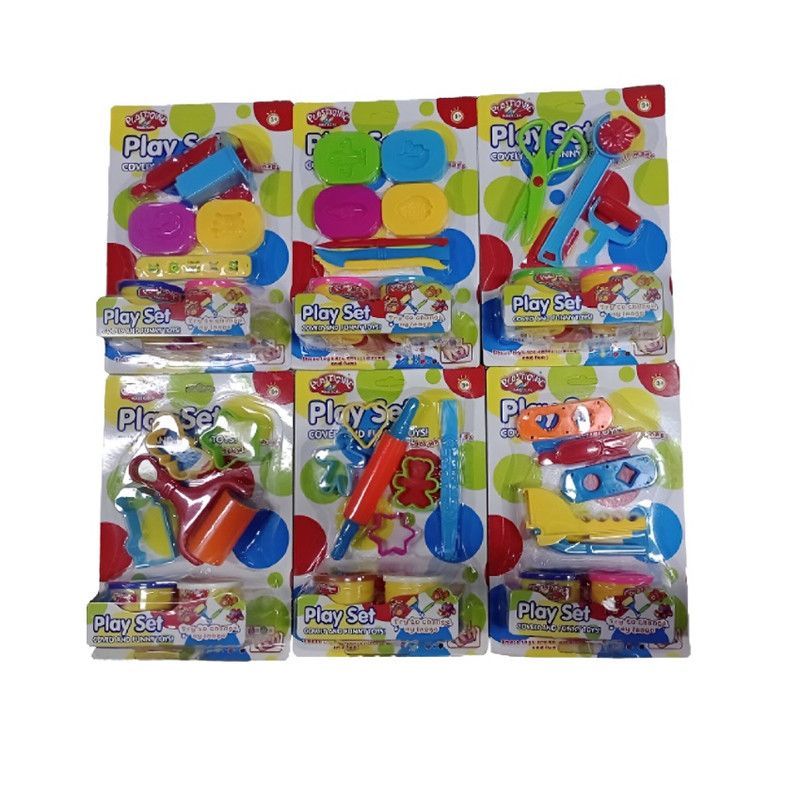 JUGUETELANDIA - Plastilina Moldes Blister