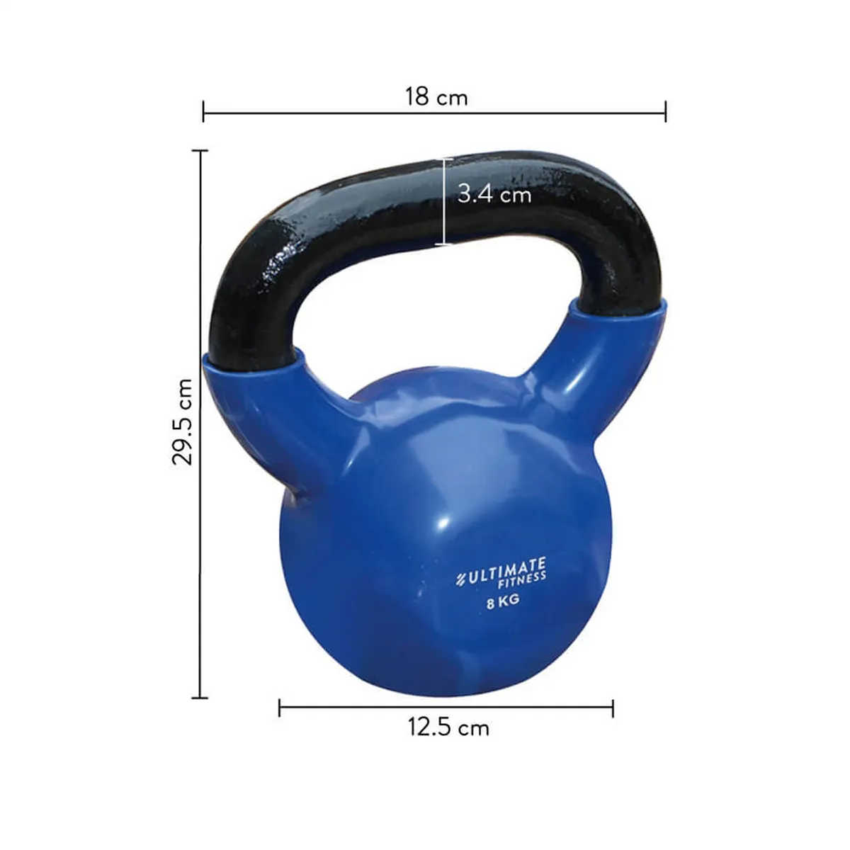 ULTIMATE FITNESS - Kettlebell Pro - Pesa Rusa 8 kg