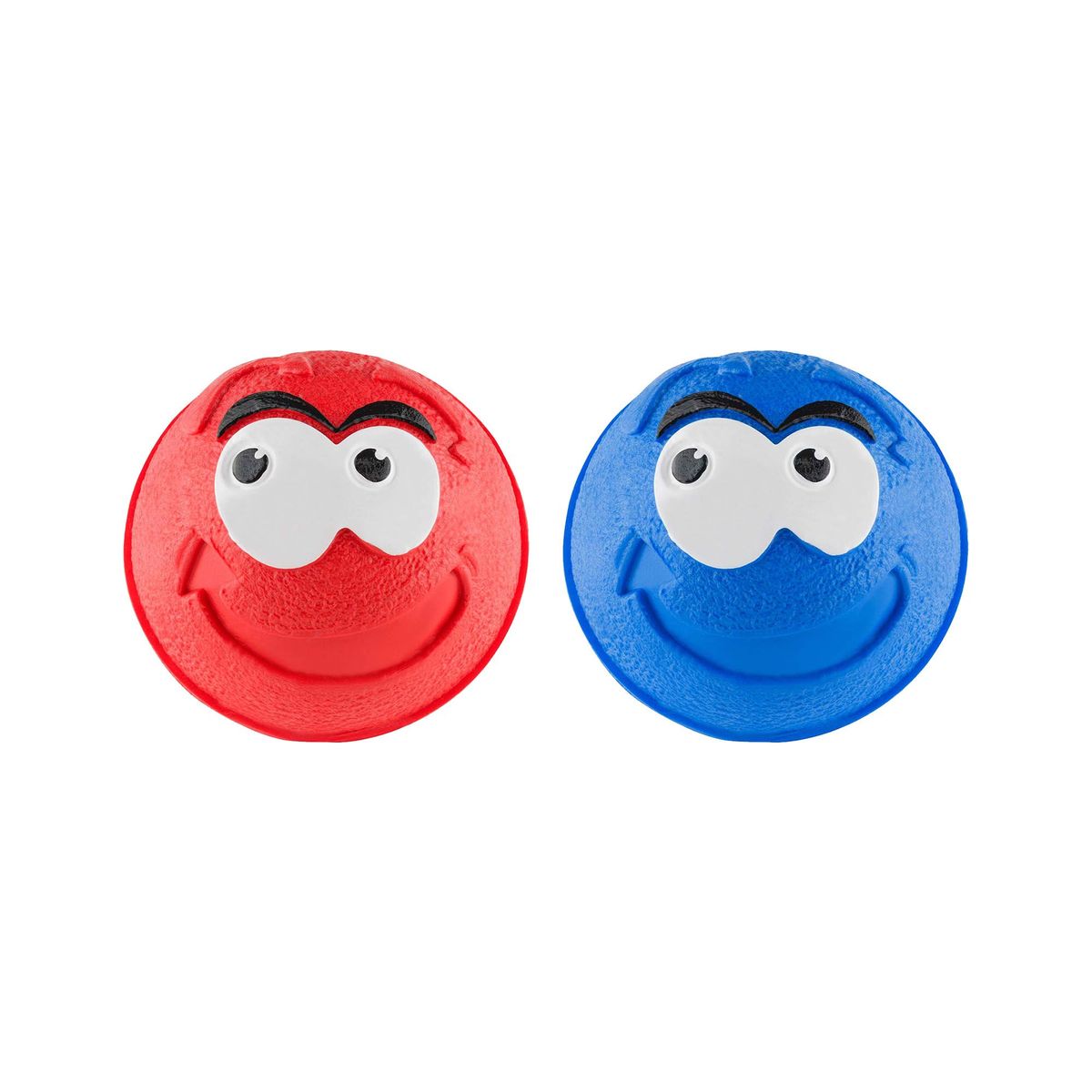 ENERGY PLUS - 2 Pelotas Perros rebote Azul Rojo
