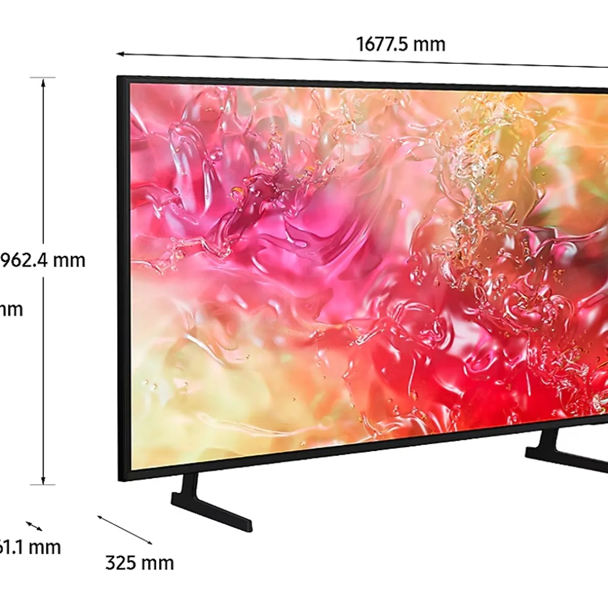 SAMSUNG - Televisor Samsung 55 DU7000 Led CRYSTAL UHD 4K TDT DVB-T2 1.3.1