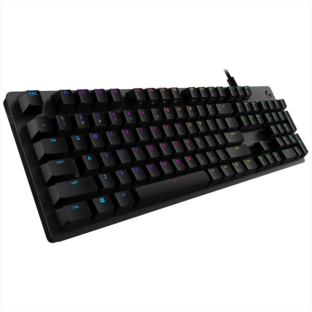 LOGITECH - Logitech G513 CARBON Teclado Gamer Mecánico GX BROWN TACTILE