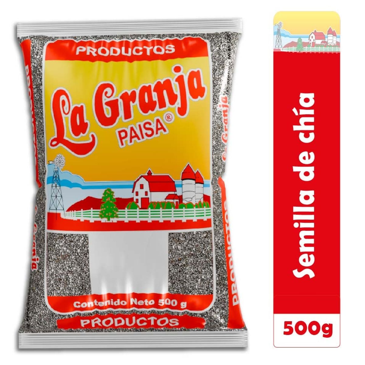 LA GRANJA PAISA - Semilla de Chía 500g