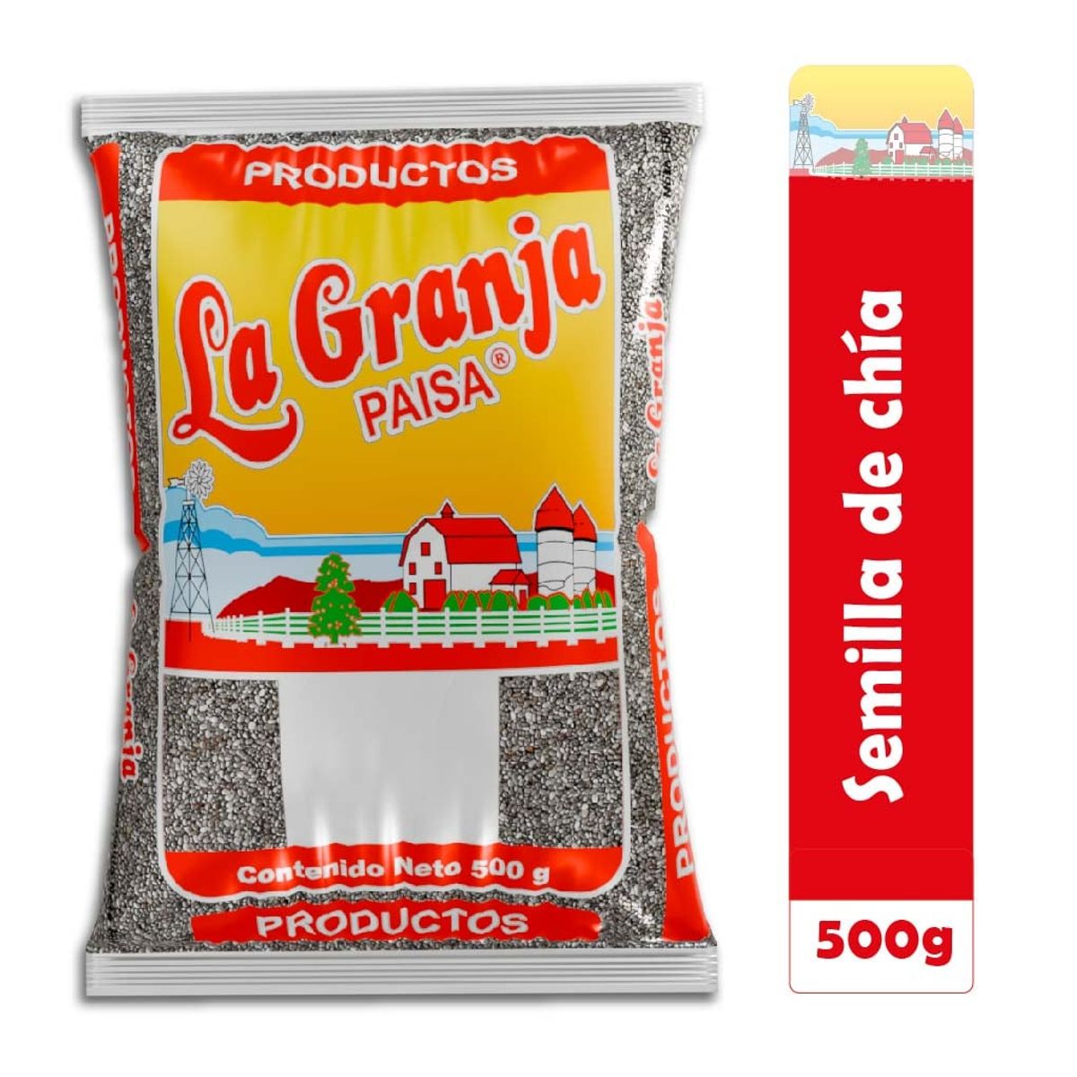 LA GRANJA PAISA - Semilla de Chía 500g