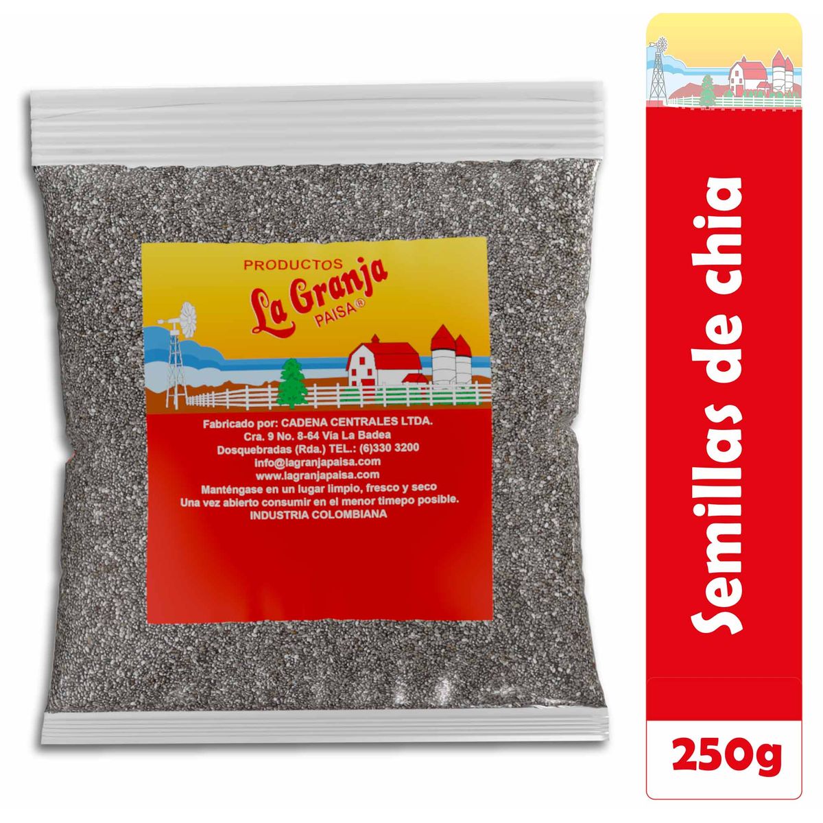 LA GRANJA PAISA - Semilla de Chía 250g