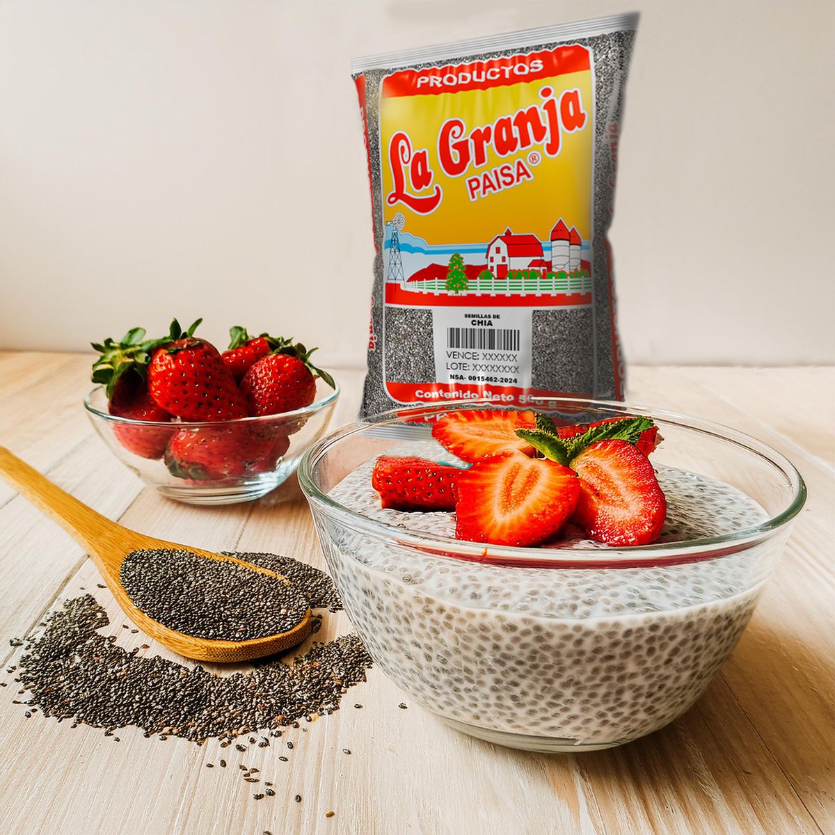 LA GRANJA PAISA - Semilla de Chía 250g