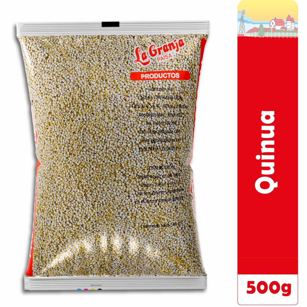 LA GRANJA PAISA - Semillas de Quinua 500g