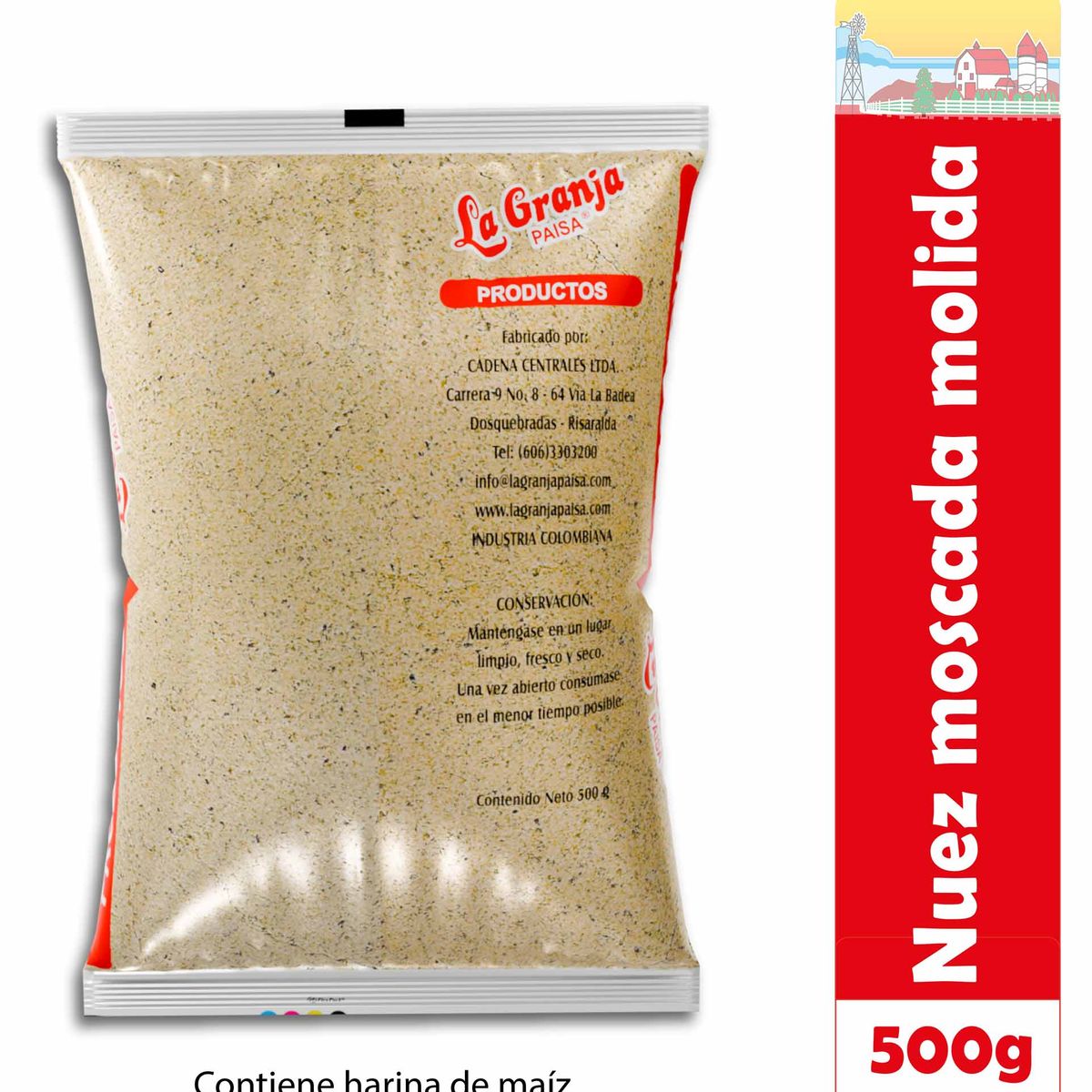 GENERICO - Nuez moscada molida 500g