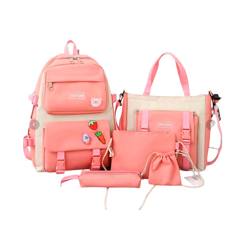 GENERICO - Morral Peluches 5 Accesorios