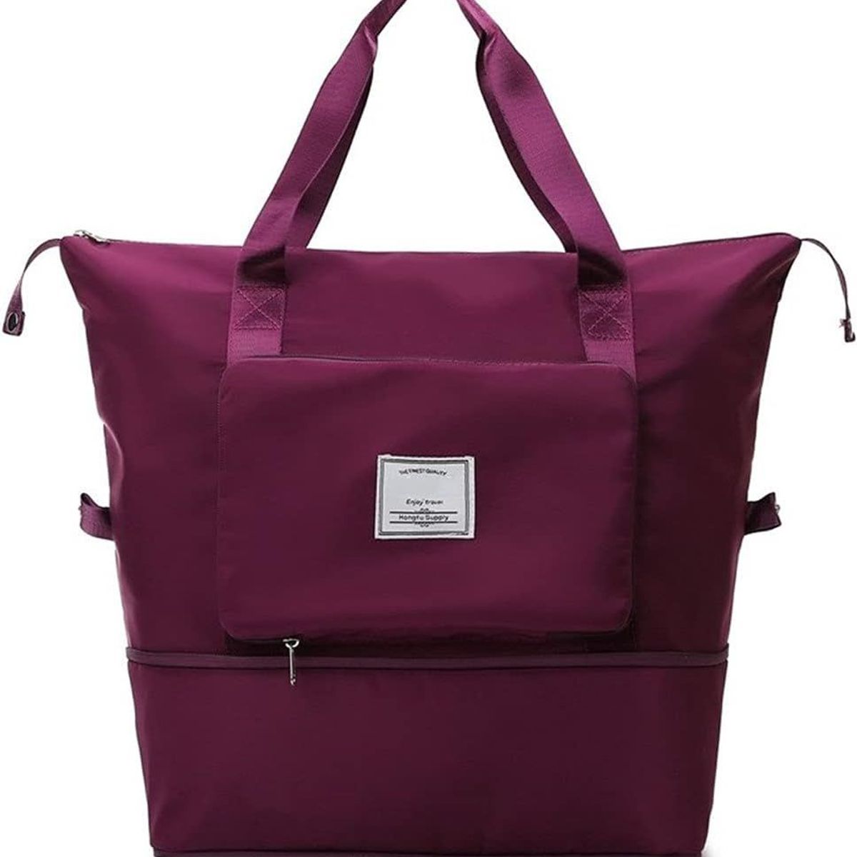 ONE PIXEL - Bolso De Mano Viajero Plegable Expandible Morado ONE PIXEL