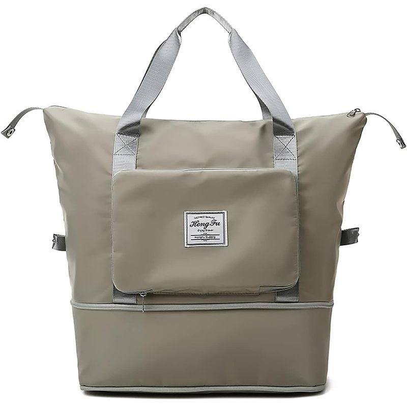 ONE PIXEL - Bolso De Mano Viajero Plegable Expandible Gris ONE PIXEL