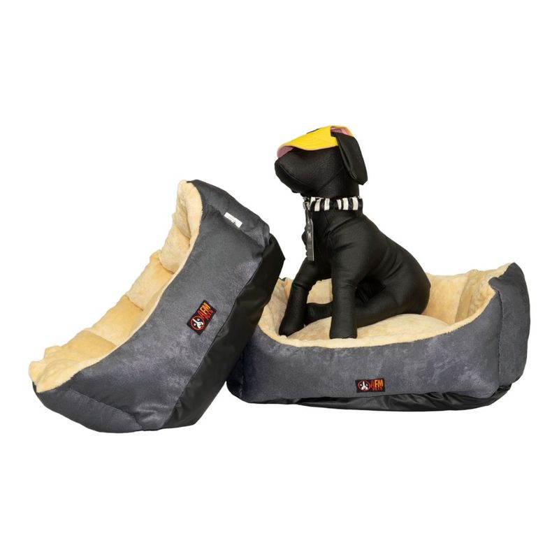 AFM - Cama Poligonal Gardenia Mediana para mascotas Obsequio