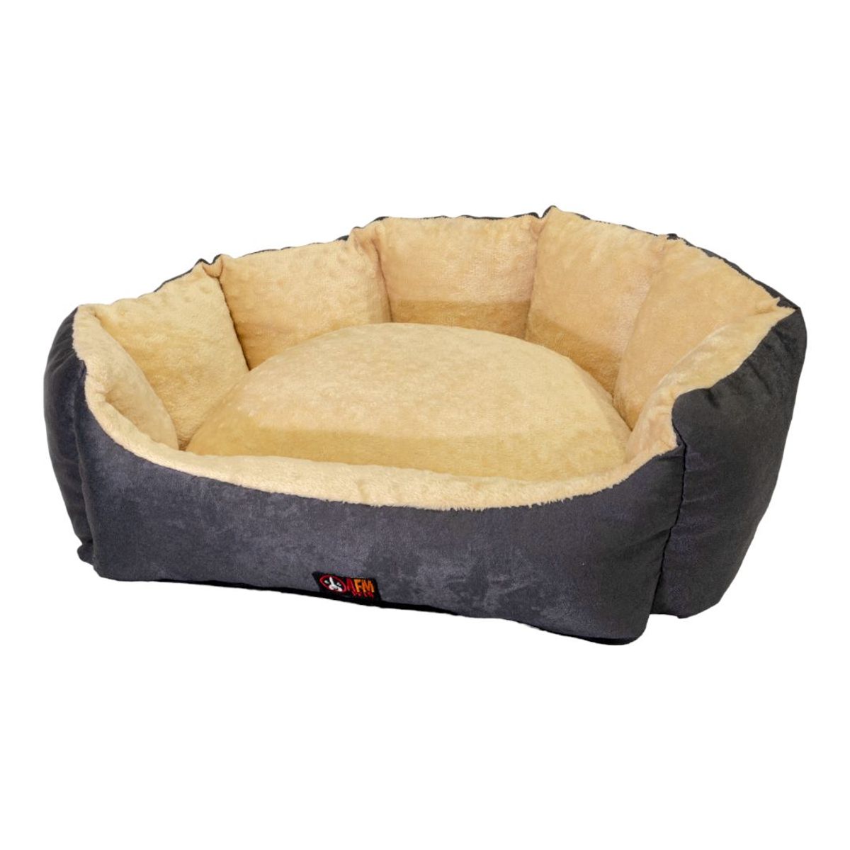 AFM - Cama Poligonal Gardenia Grande para mascotas Obsequio