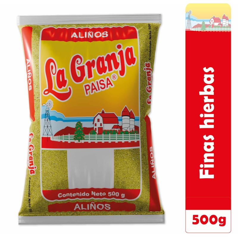 LA GRANJA PAISA - Finas hierbas La Granja Paisa 500g
