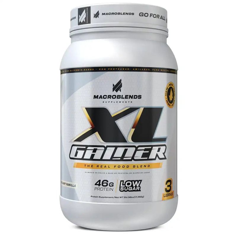 GENERICO - Xl Gainer Food Blend 3 Lb Creamy Vanilla