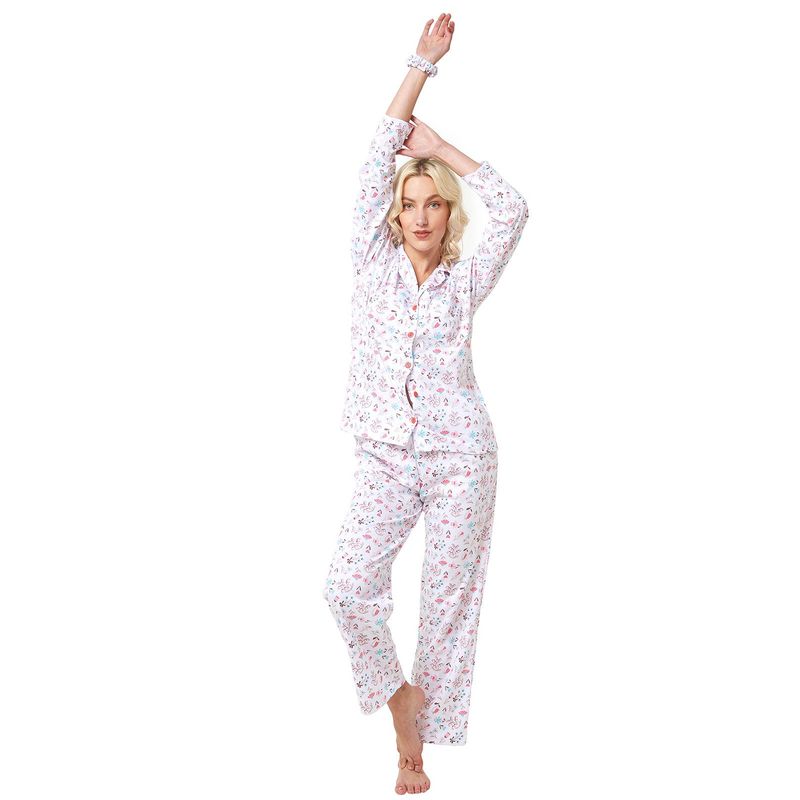 SANTANA - Pijama Mujer Lucia Ocre
