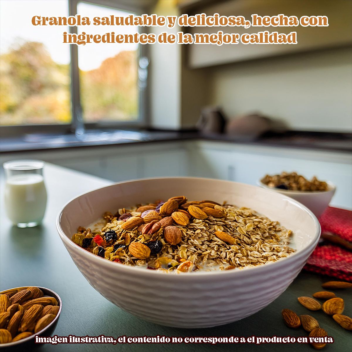 LA GRANJA PAISA - Avena Hojuela Entera Precocida Hojuelón 1kg
