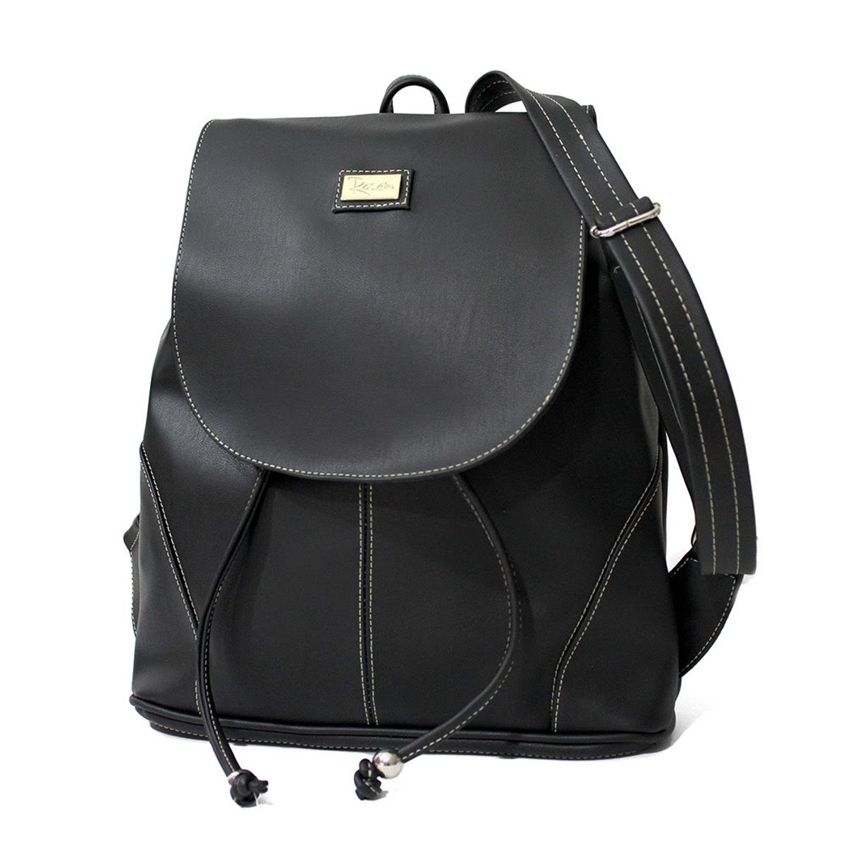 ROSE - Morral mujer mochila  marca color negro ROSE