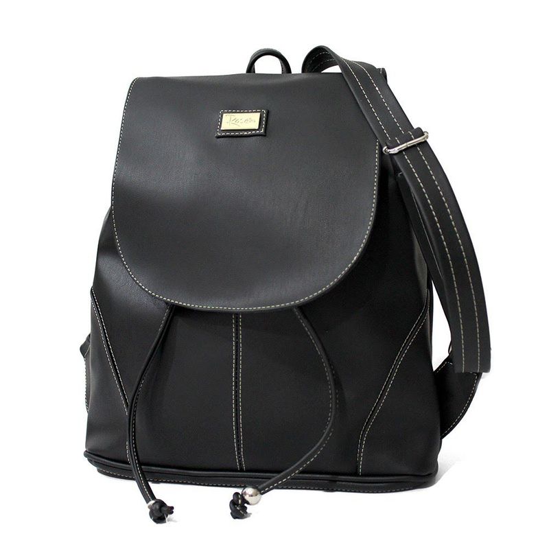 ROSE - Morral mujer mochila  marca color negro ROSE