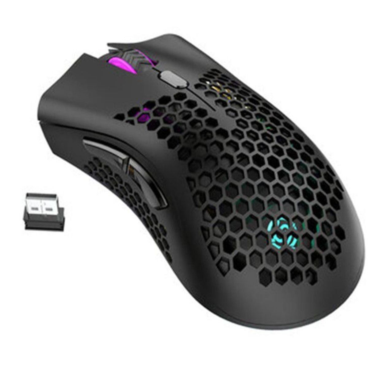 GENERICO - Mouse Gamer Inalámbrico K-Snake Bm600 Negro
