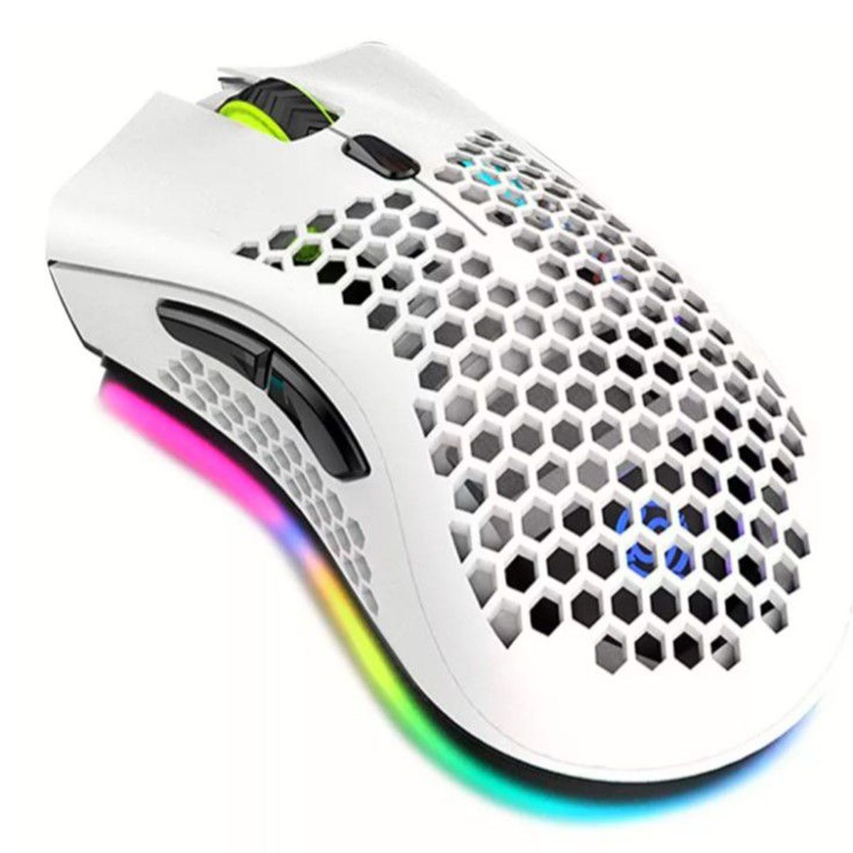 GENERICO - Mouse Gamer Inalámbrico K-Snake Bm600 Blanco