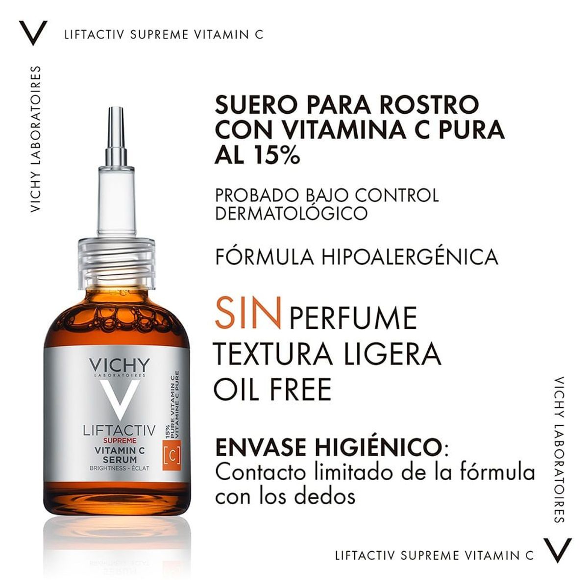 VICHY - Serum Antiedad Con Vitamina C Liftactiv Supreme X 20 Ml