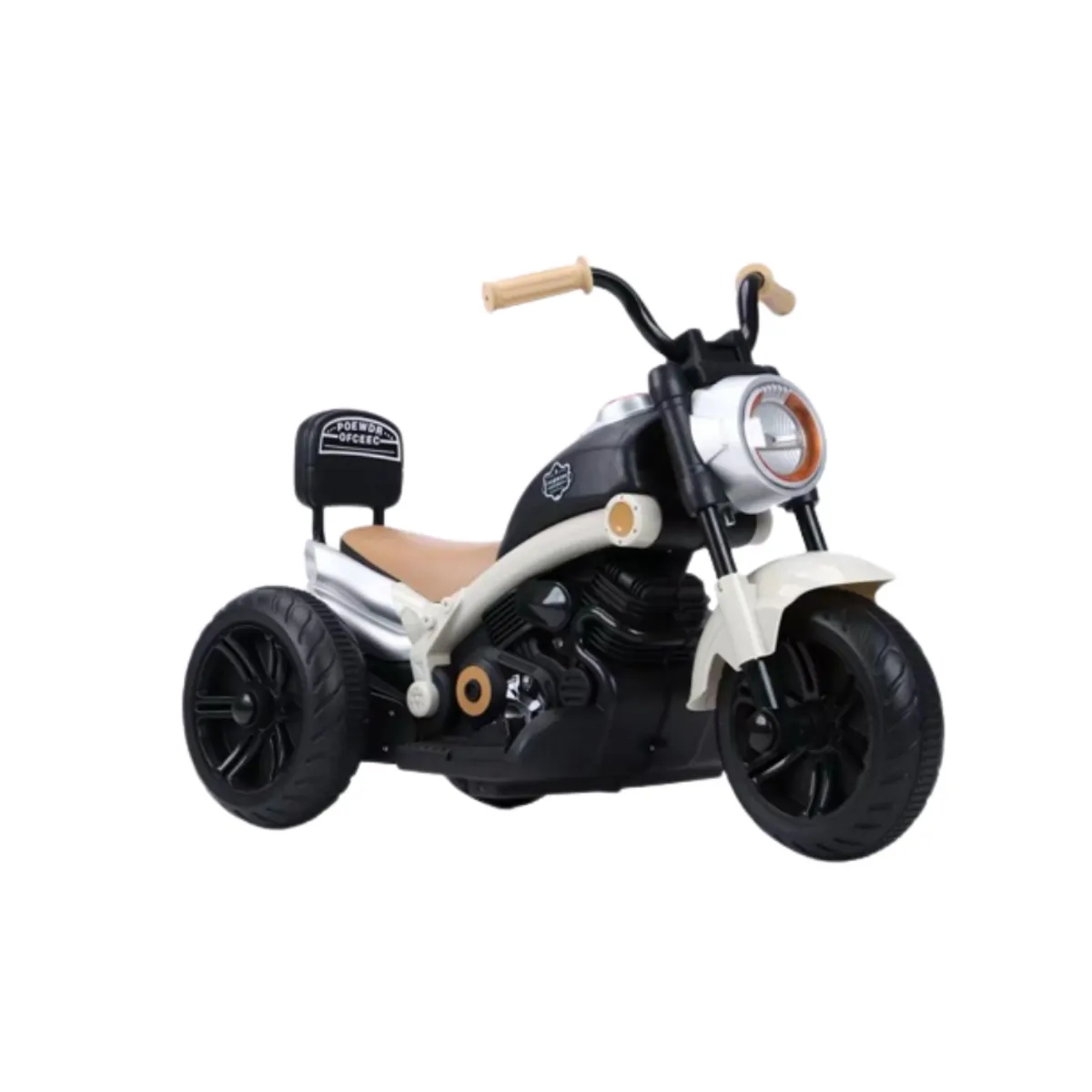 ROADMASTER - Roadmaster Moto Electrica Montable para Niños y Niñas de 3 Ruedas Tipo Harley