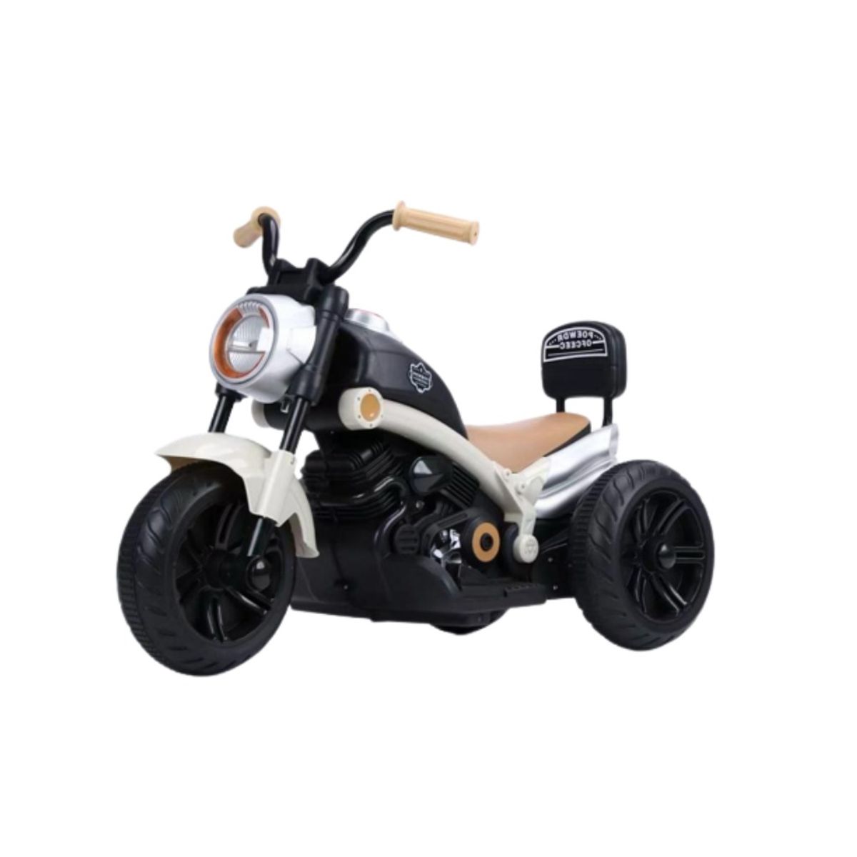ROADMASTER - Roadmaster Moto Electrica Montable para Niños y Niñas de 3 Ruedas Tipo Harley
