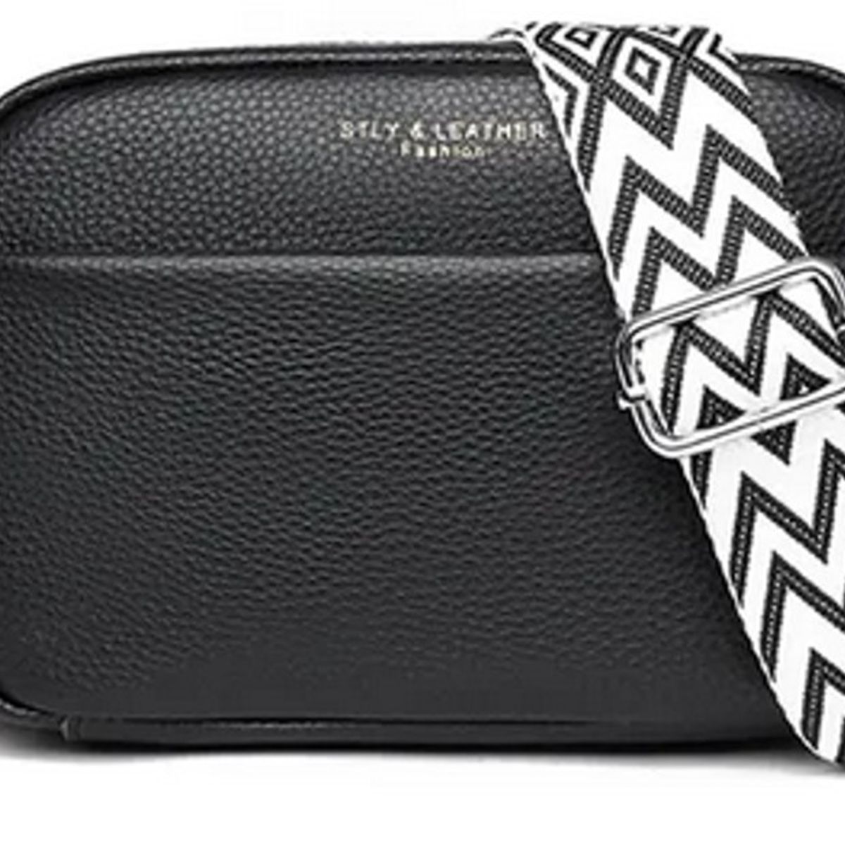 ART CREATION - Bolso Bandolera Cuero Mujer Color Negro