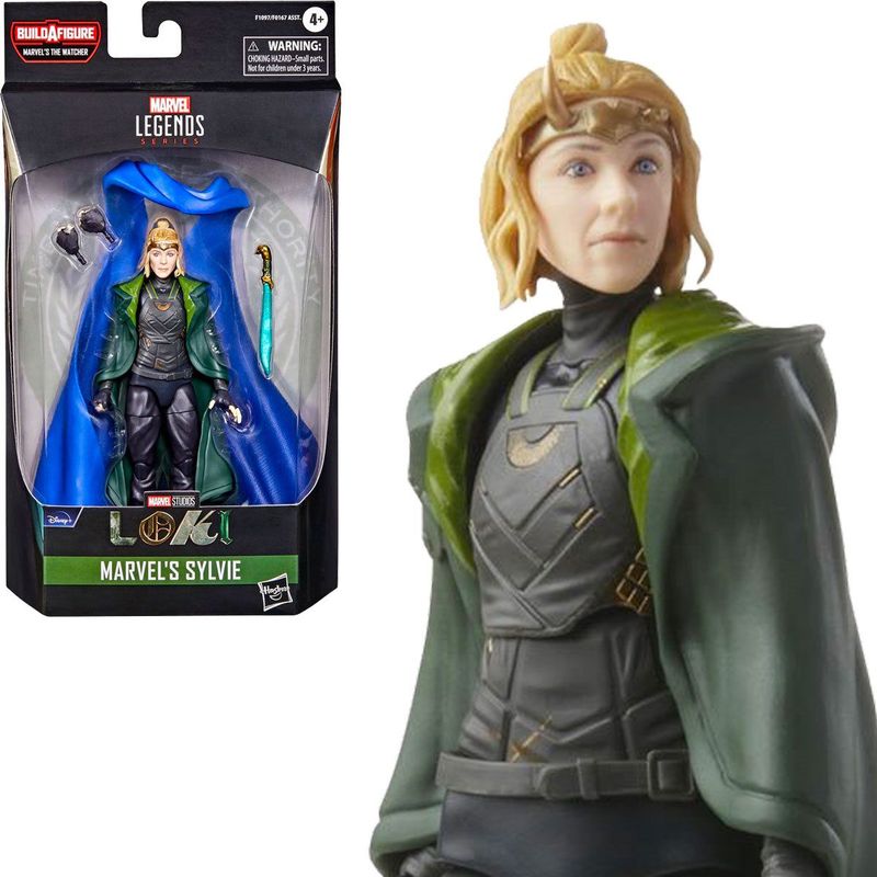 MARVEL - Sylvie Figura Avengers Loki Marvel Legends Hasbro 16 Cm