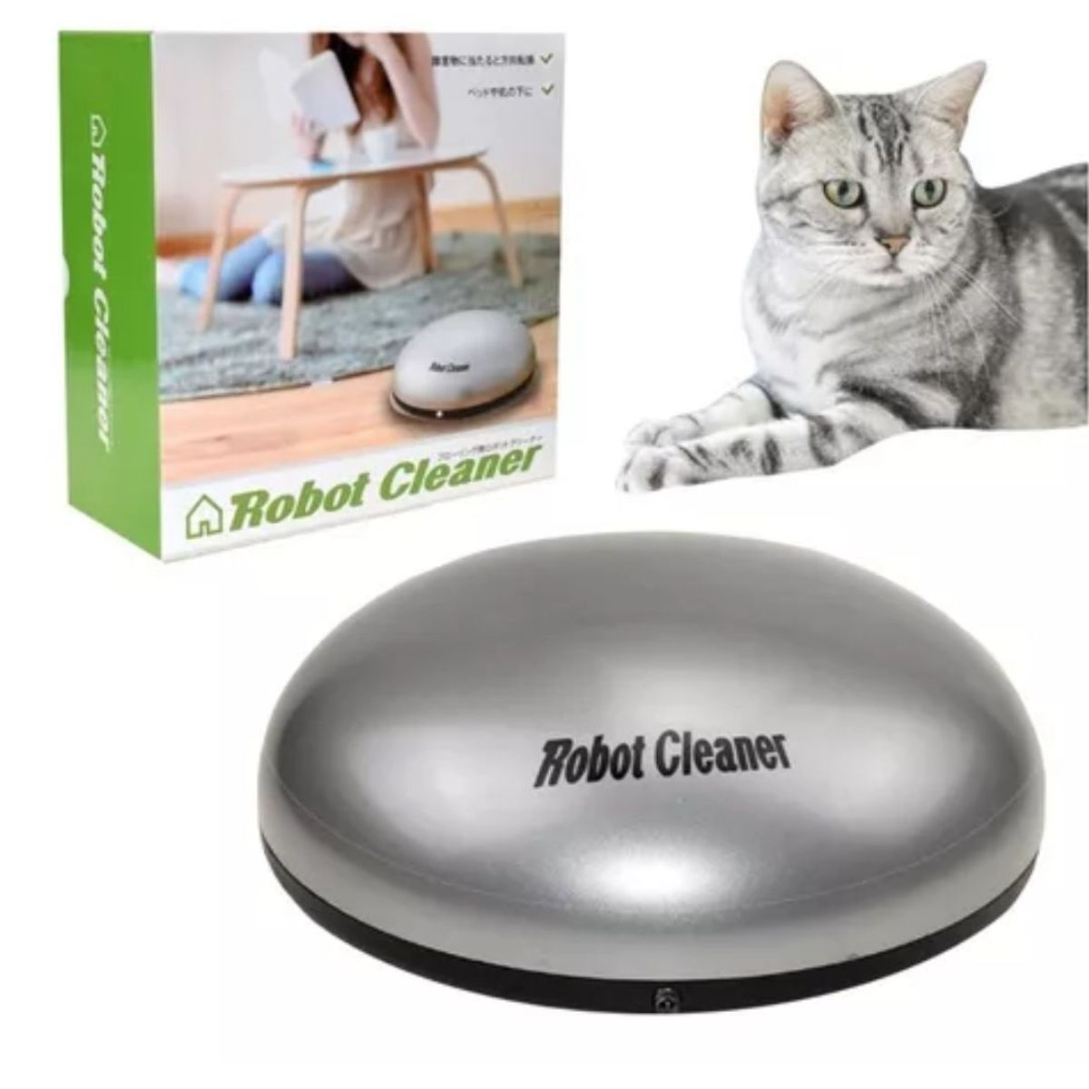 AFM - Robot Limpiador Cleaner con Luz Led