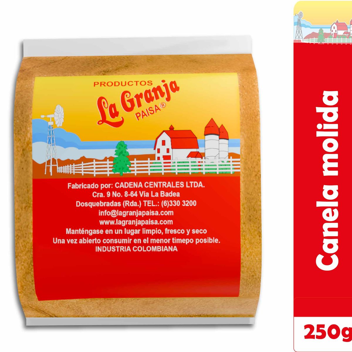 LA GRANJA PAISA - Canela Molida La Granja Paisa 250g
