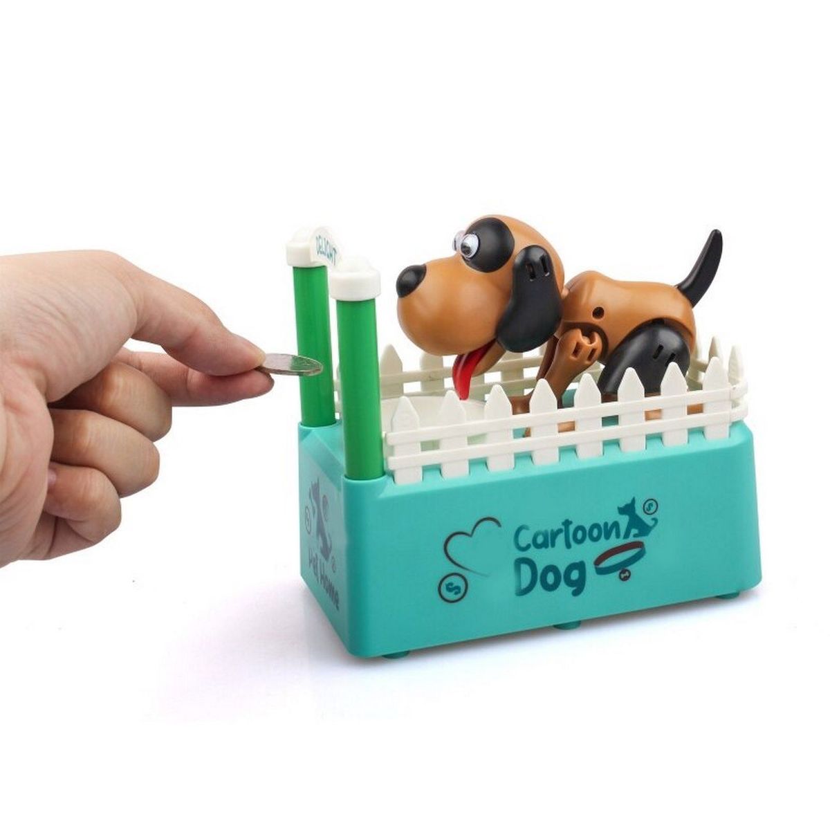 DAYOSHOP - Alcancia Electronica Caja Fuerte Perrito Niño Niña