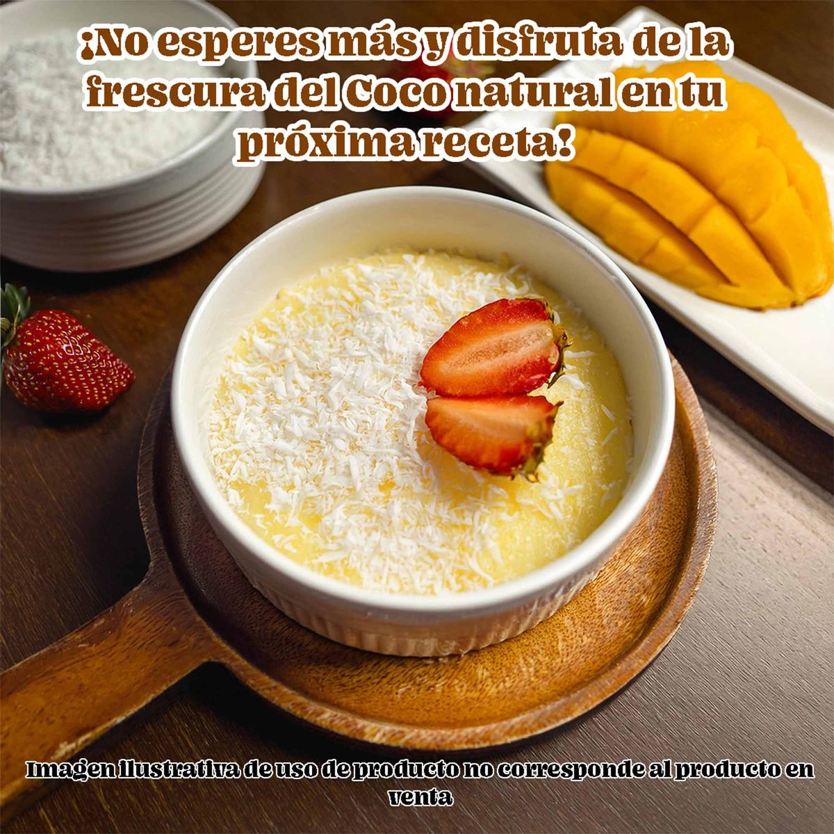 LA GRANJA PAISA - Coco Deshidratado Natural 500g