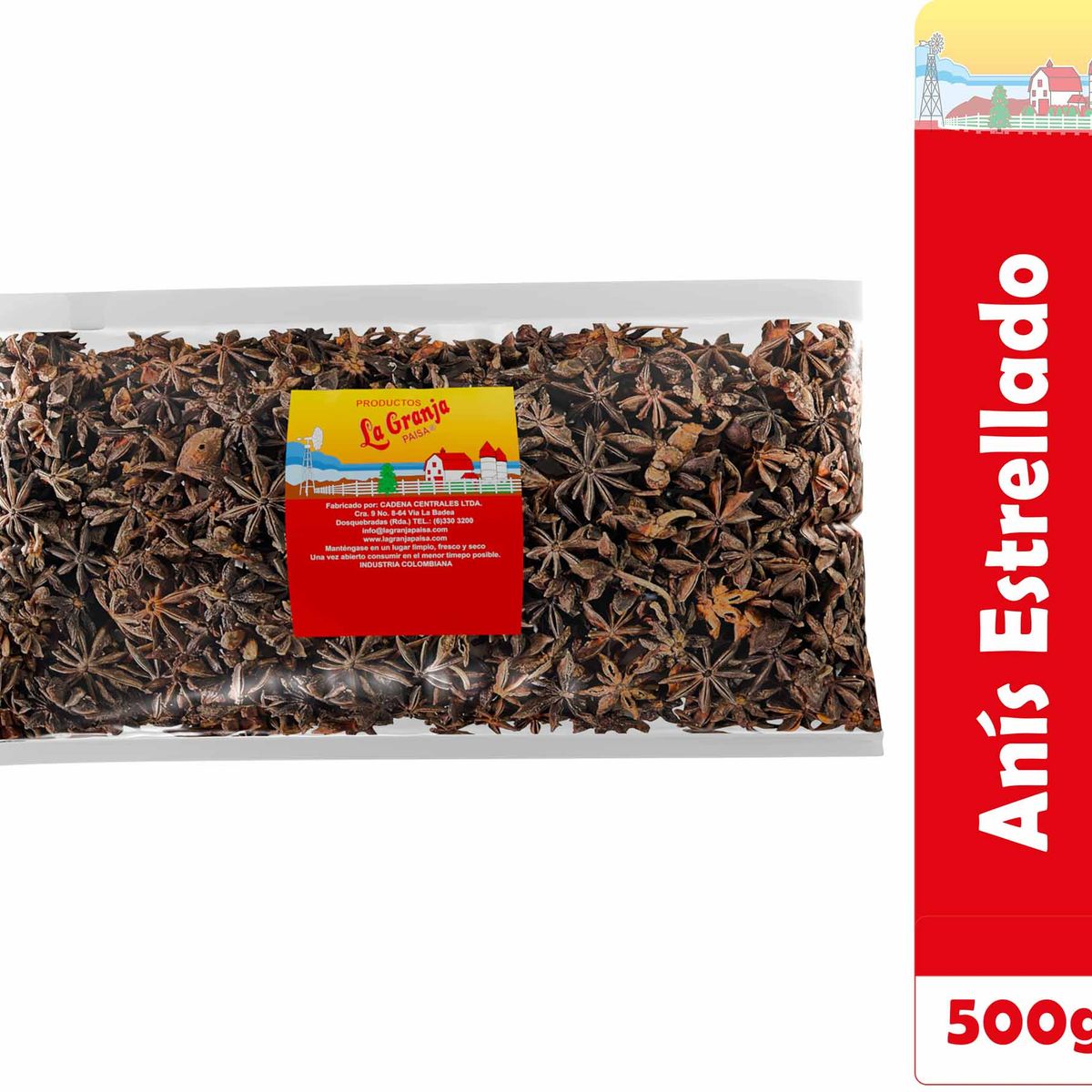 LA GRANJA PAISA - Anís Estrellado  500g