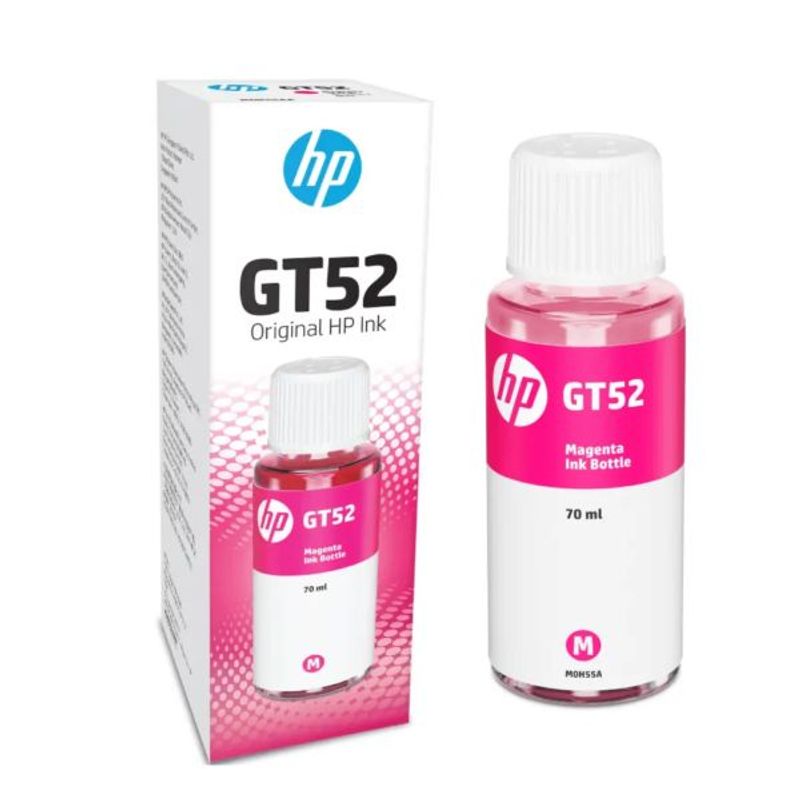 HP - Hp Botella De Tinta GT52 Magenta Original M0H55AL