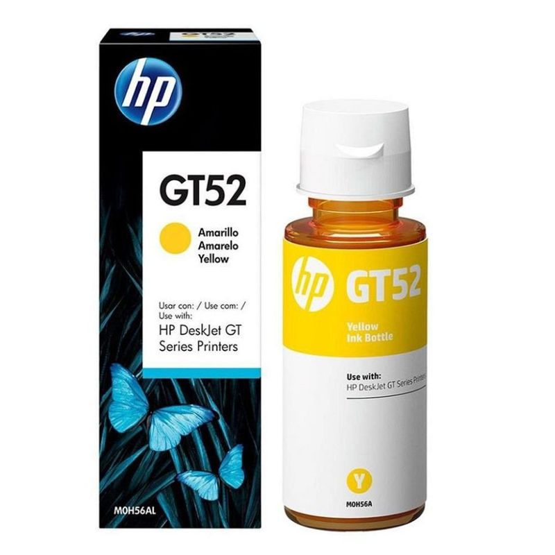 HP - Hp Botella De Tinta GT52 Amarillo Original M0H56AL