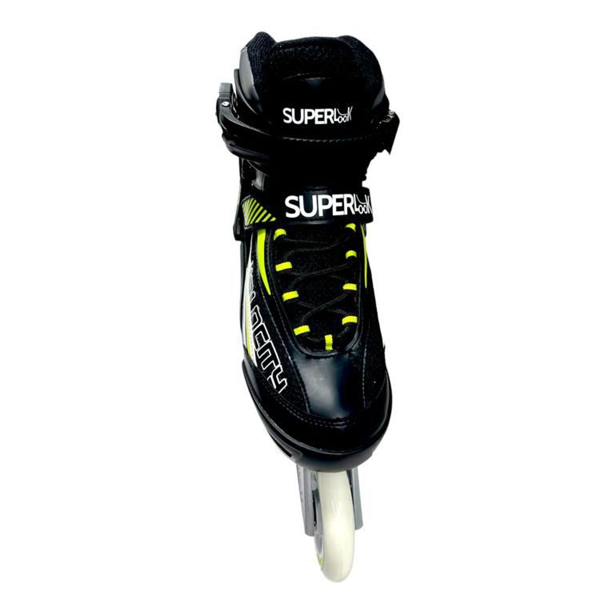 SUPER LOOK - Patines Semiprofesional Verde Rueda 90 mm Talla 42