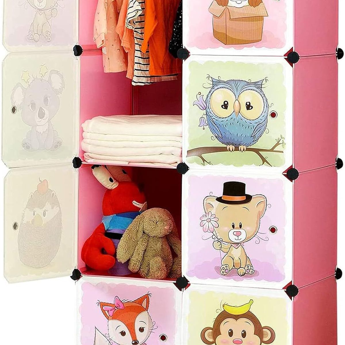 ONE PIXEL - Armario Organizador De Ropa Y Juguetes ONE PIXEL Módulos para niños-