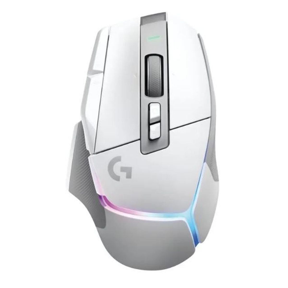 LOGITECH - Mouse Inalámbrico Recargable Logitech G502 X Plus Blanco Rgb