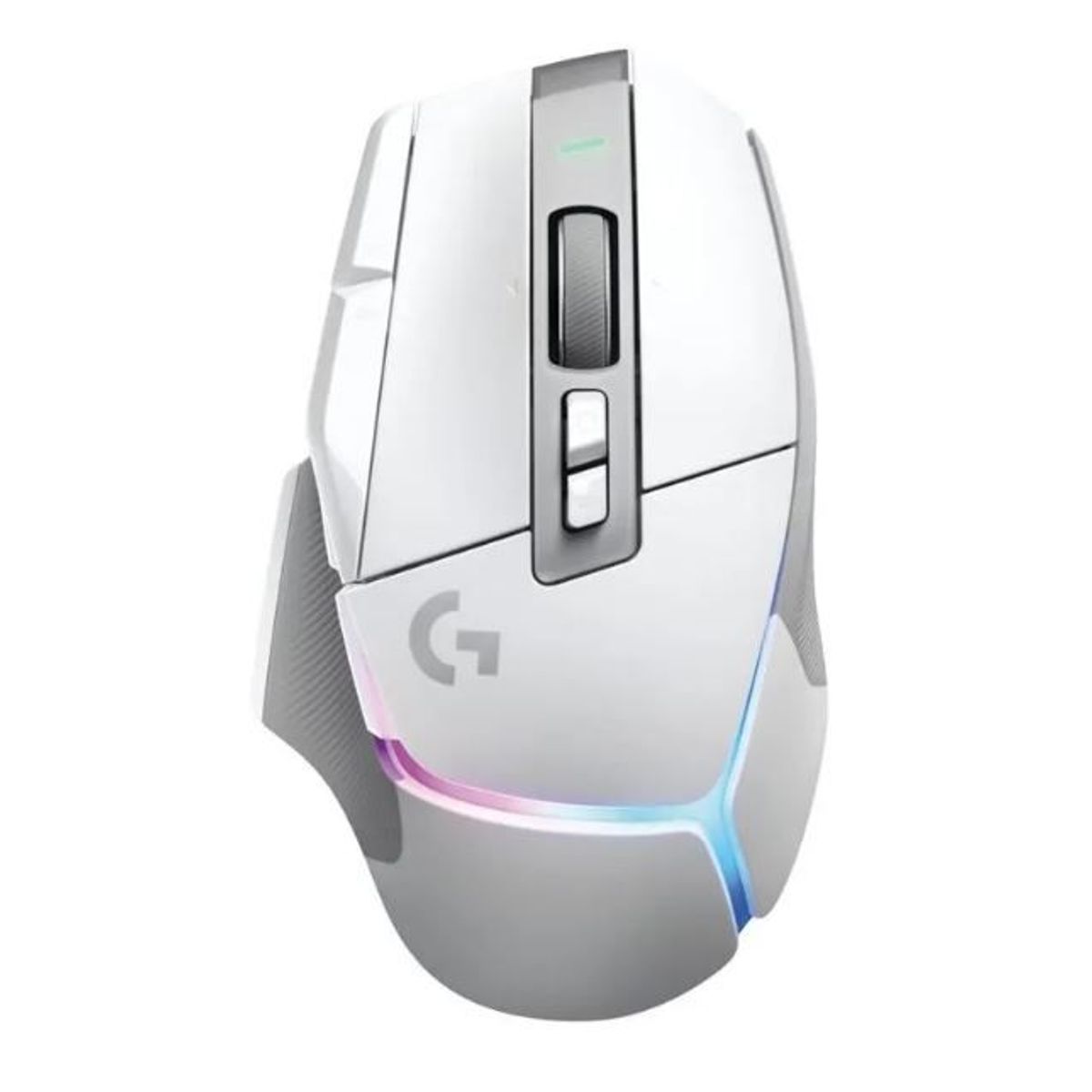LOGITECH - Mouse Inalámbrico Recargable Logitech G502 X Plus Blanco Rgb
