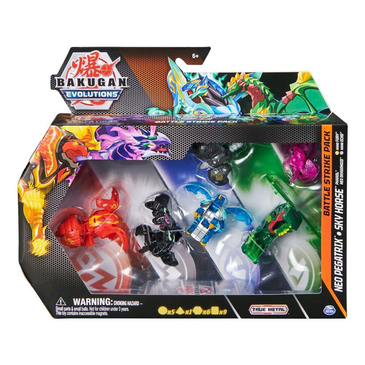 BAKUGAN - Paquete De Ataque De Batalla De Bakugan Evolutions