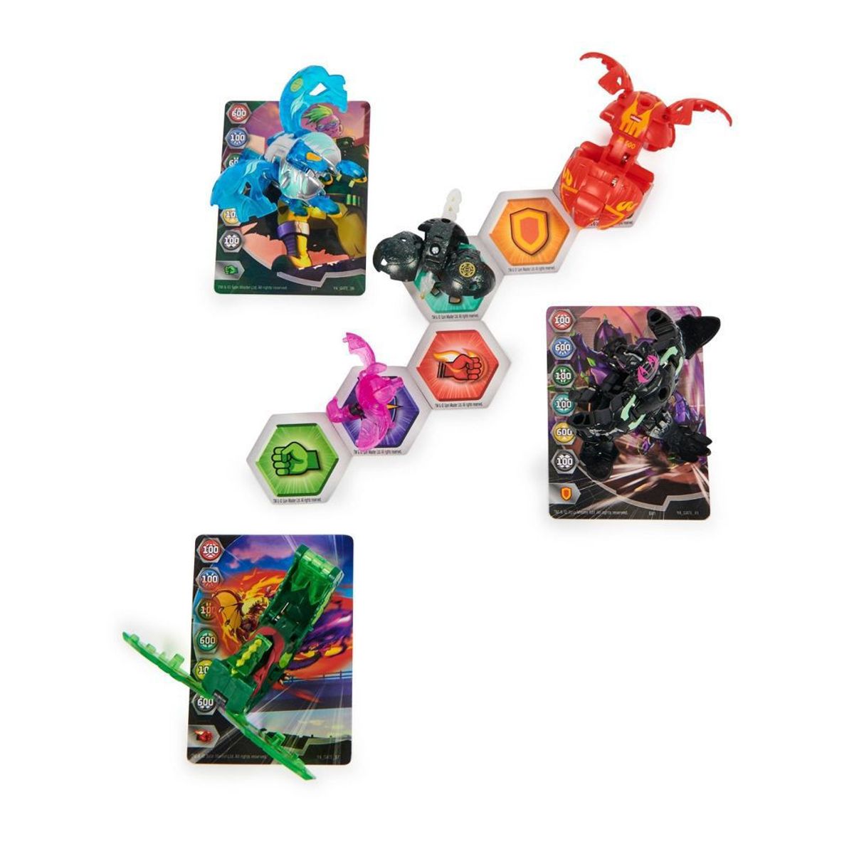 BAKUGAN - Paquete De Ataque De Batalla De Bakugan Evolutions