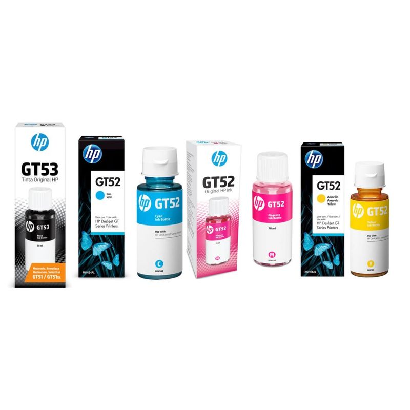 HP - Kit de Tinta Gt 5352 Originales Hp